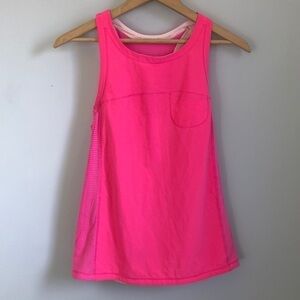 𝅺LULULEMON pink tank top